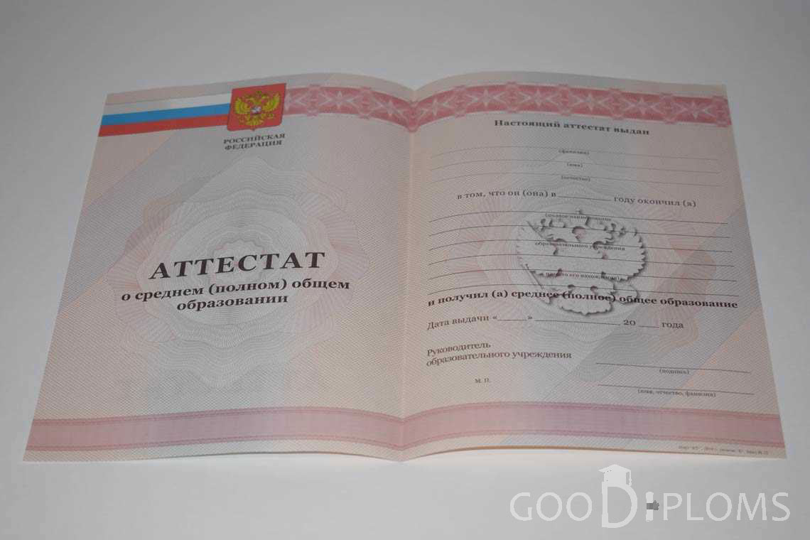 Аттестат За 11 Класс период выдачи 2010-2013 -  Балашиху