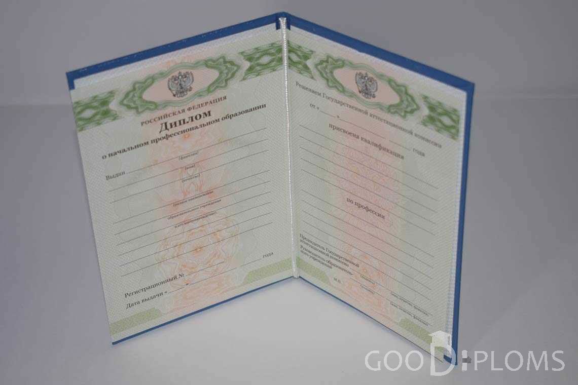 Диплом Училища период выдачи 2011-2020  -  Балашиху