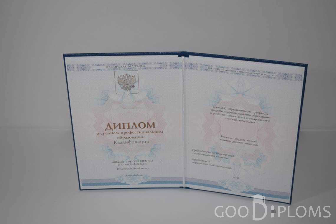 Диплом Техникума период c 2014 по 2025 год - Балашиху