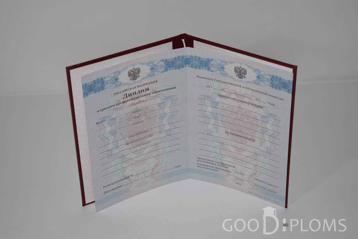 Диплом Техникума с Отличием в период c 2011 по 2013 год - Балашиху