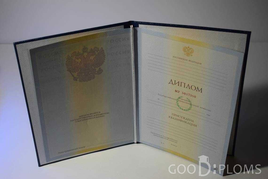 Бланк Диплома о Высшем Образовании - Балашиху