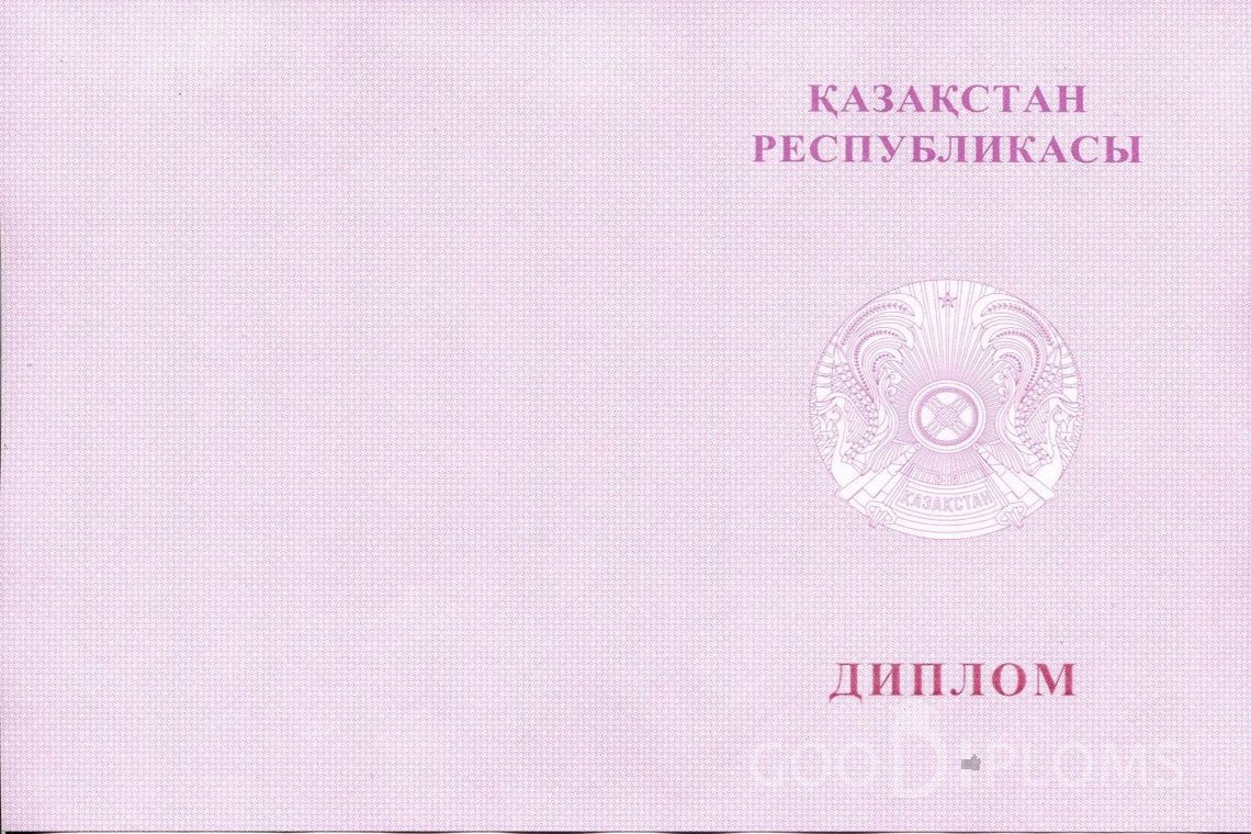 Казахский диплом магистра с отличием - Обратная сторона- Балашиху